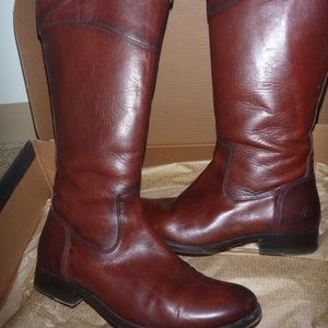 Frye Molly Button Tall Extended Calf Size 9
